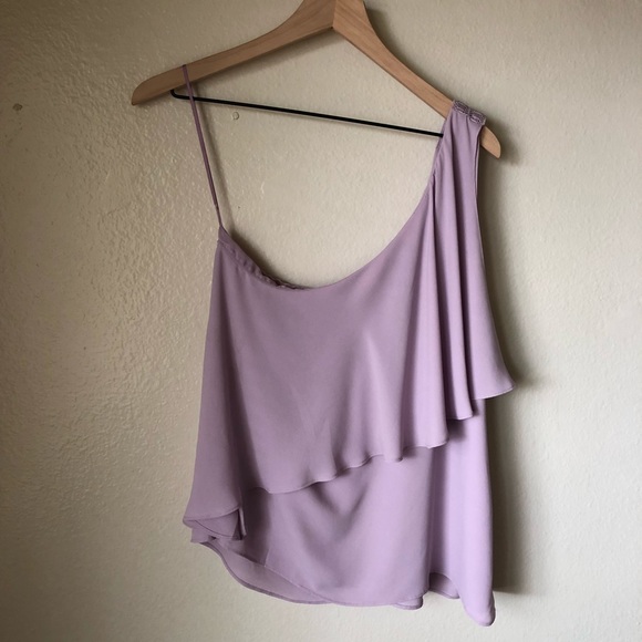 WHBM | One Shoulder Blouse - Picture 5 of 5